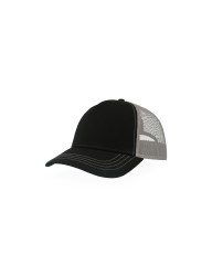 Καπέλο πεντάφυλλο (S-Rapper Canvas) black-grey